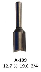 Broca para router corte recto 1/2 Pulg 109 Micro