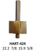 Broca para router corte y ensamble 7/8 Pulg cobalto 424 Micro