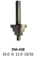 Broca para router corte escalón 3/4 Pulg 438 Micro