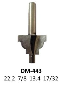 Broca para router corte nova 7/8 Pulg 443 Micro