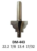 Broca para router corte nova 7/8 Pulg 443 Micro