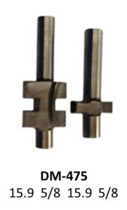 Broca para router corte machimbrar 5/8 Pulg 475 Micro