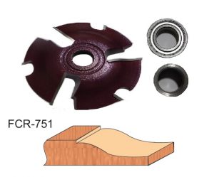 Frisador corte pecho de paloma normal FCR-751 Brocar