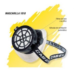 Mascarilla para polvo 1010 Cabel