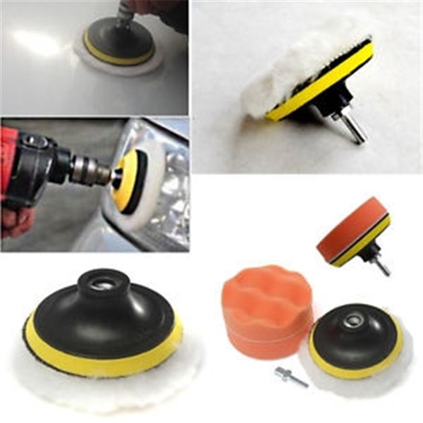 Set de accesorios para pulir pintura automotriz  7" 180 mm 771 Adir