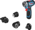 Taladro / Atornillador ¼" Y 3/8" 12V 0 - 1,300 rpm Heavy Duty GSR 12V-15 FC 19F6.0 Bosch
