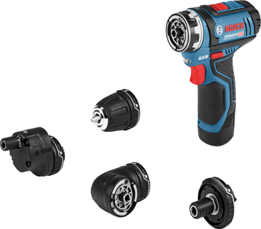 Taladro / Atornillador ¼" Y 3/8" 12V 0 - 1,300 rpm Heavy Duty GSR 12V-15 FC 19F6.0 Bosch
