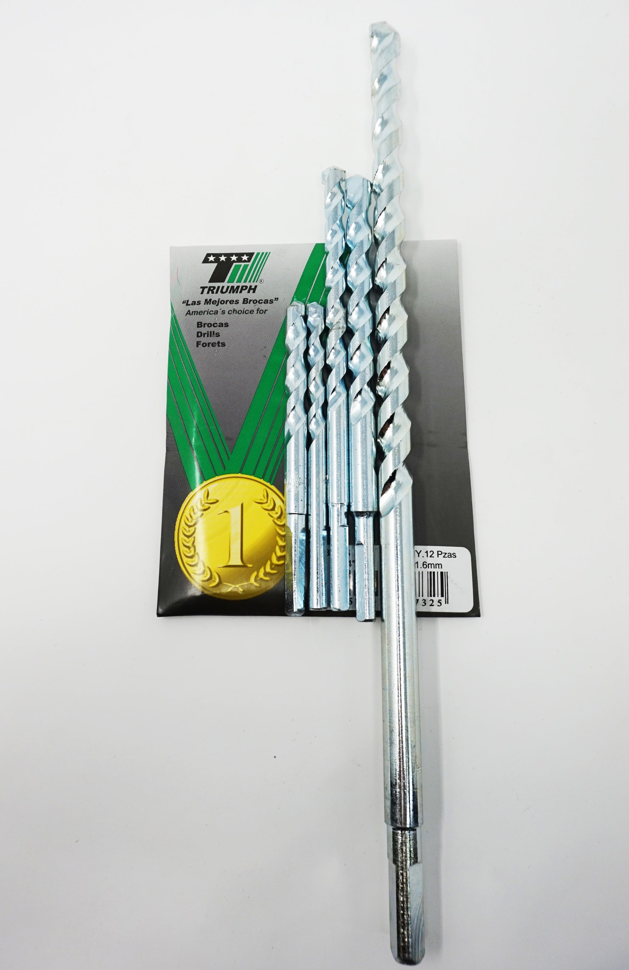 Broca para concreto medida 5/16X6 Pulg Triumph
