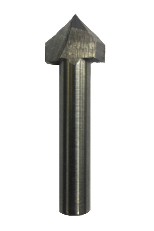 Broca para router corte en V 1/2 Pulg 411 Micro