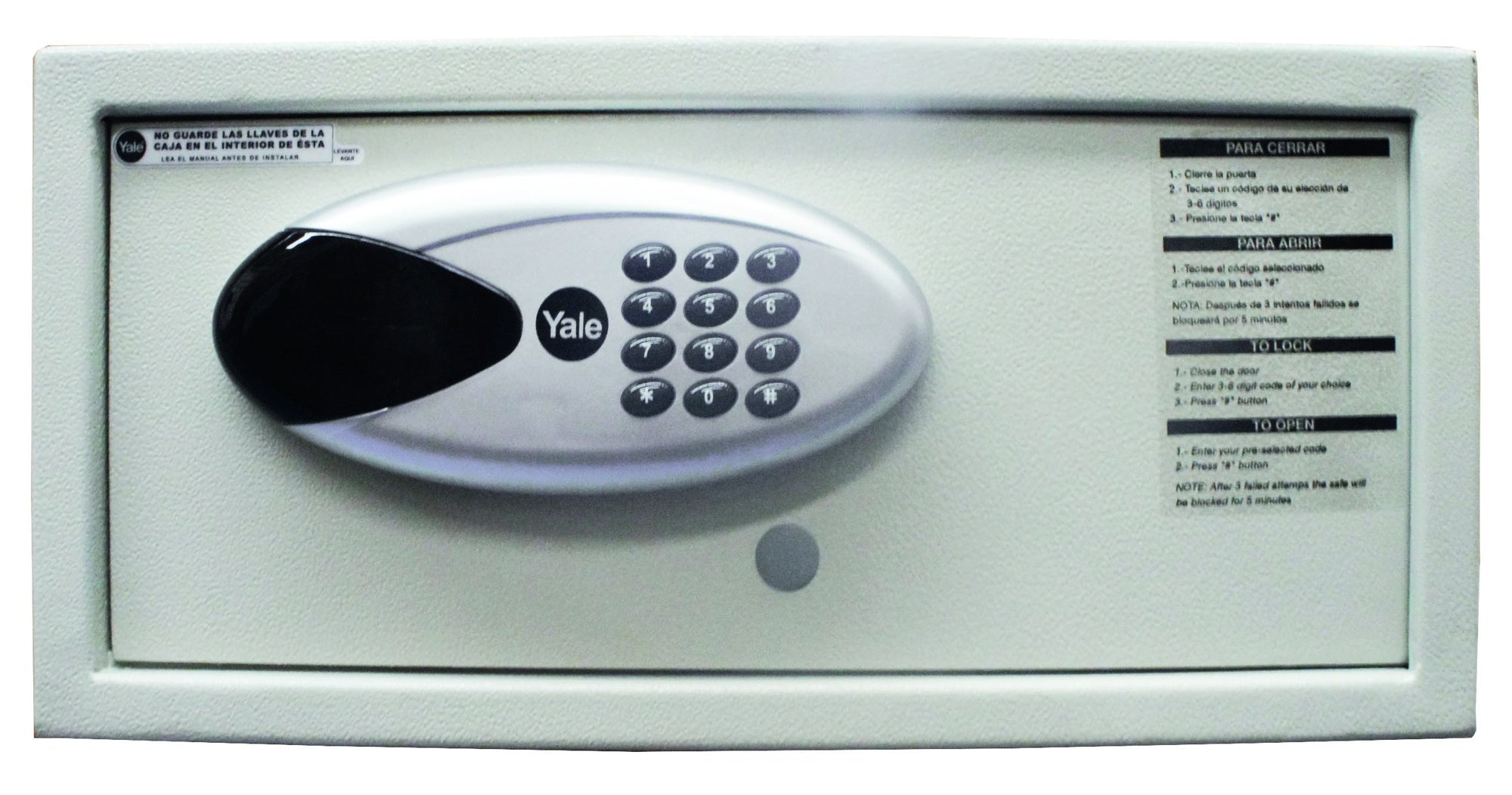 Caja fuerte hotelera 89088 Yale
