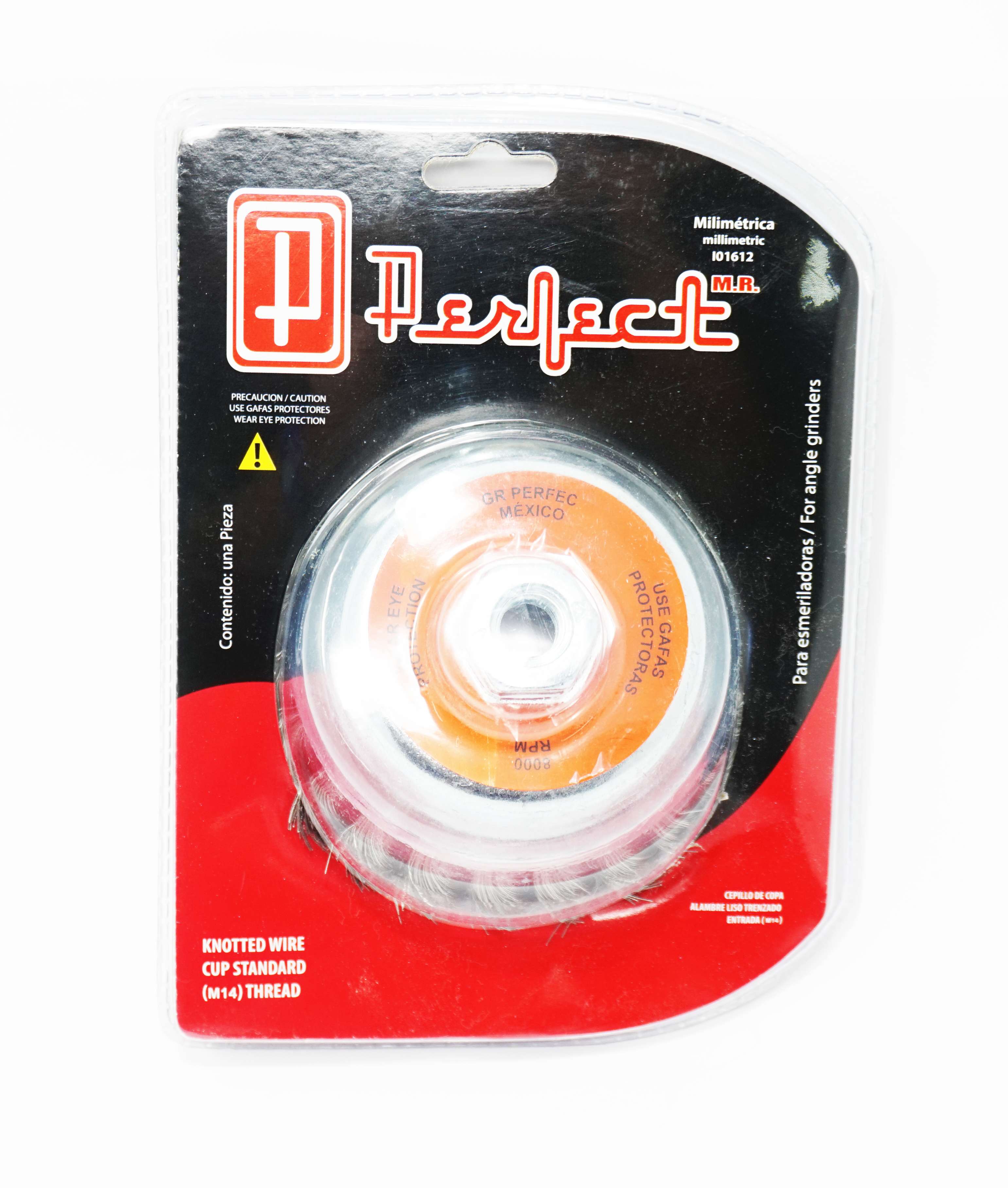 Carda cepillo tipo copa Bosch 101612 Perfect