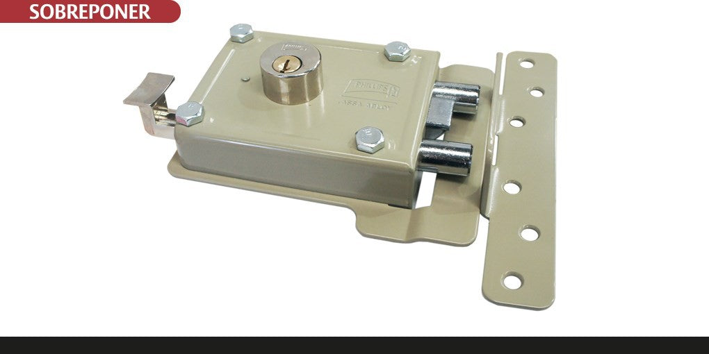 Cerradura de sobreponer 650 PS Phillips