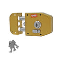Cerradura de sobreponer Cromada 5200 Derecha Tover