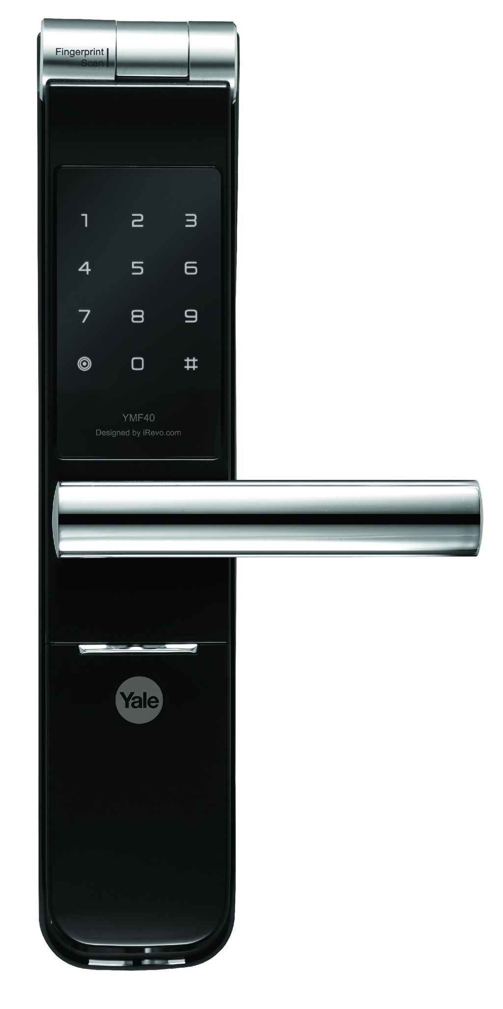 Chapa biométrica huella digital YMF40 Yale