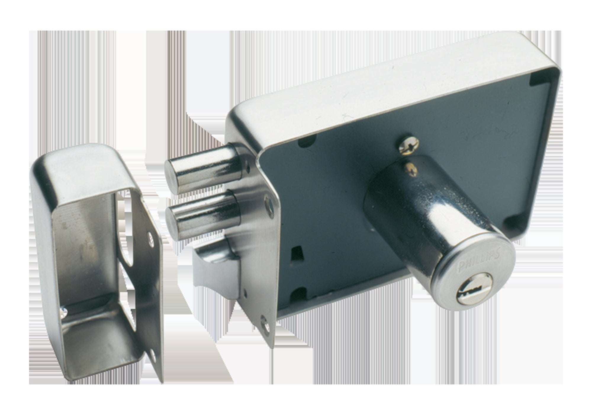Cerradura de sobreponer de Extra Seguridad HS 4100 Phillips