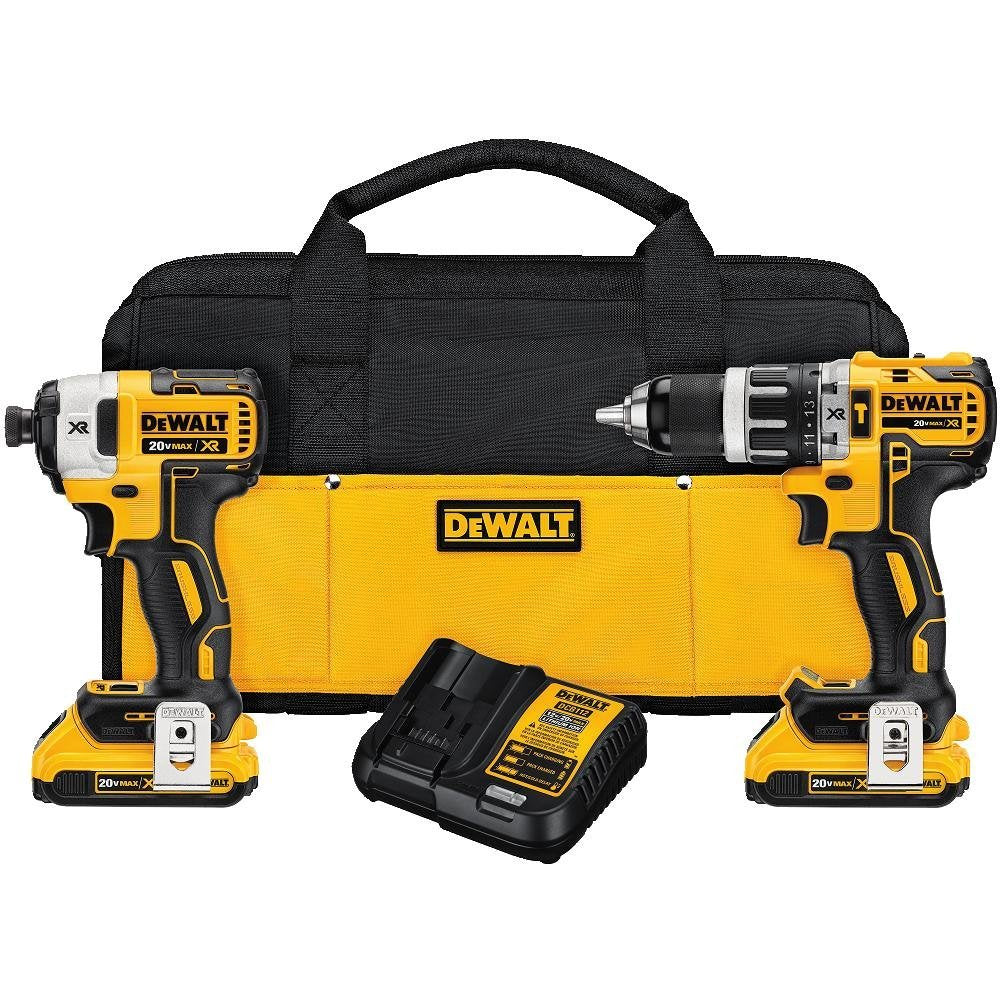 Combo Llave de impacto DCF887-Rotomartillo DCD796 ION-LI 20V MAX Brushless DCK287E2 DeWalt