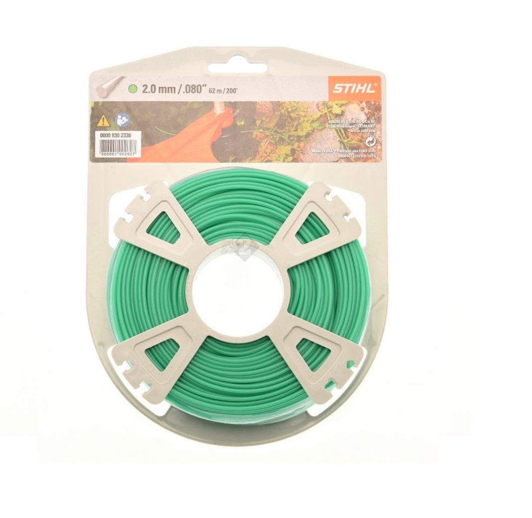 Hilo para desmalezadora 2 mm 080 60M Verde Stihl
