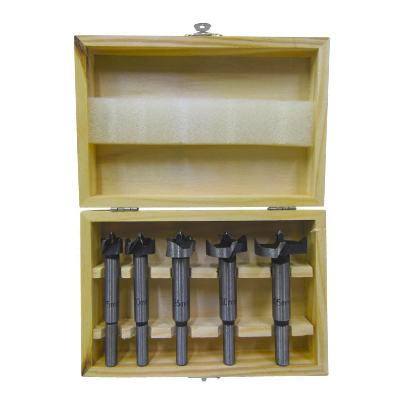 Juego de brocas para madera Forstner 5 Pz 211690 Obi