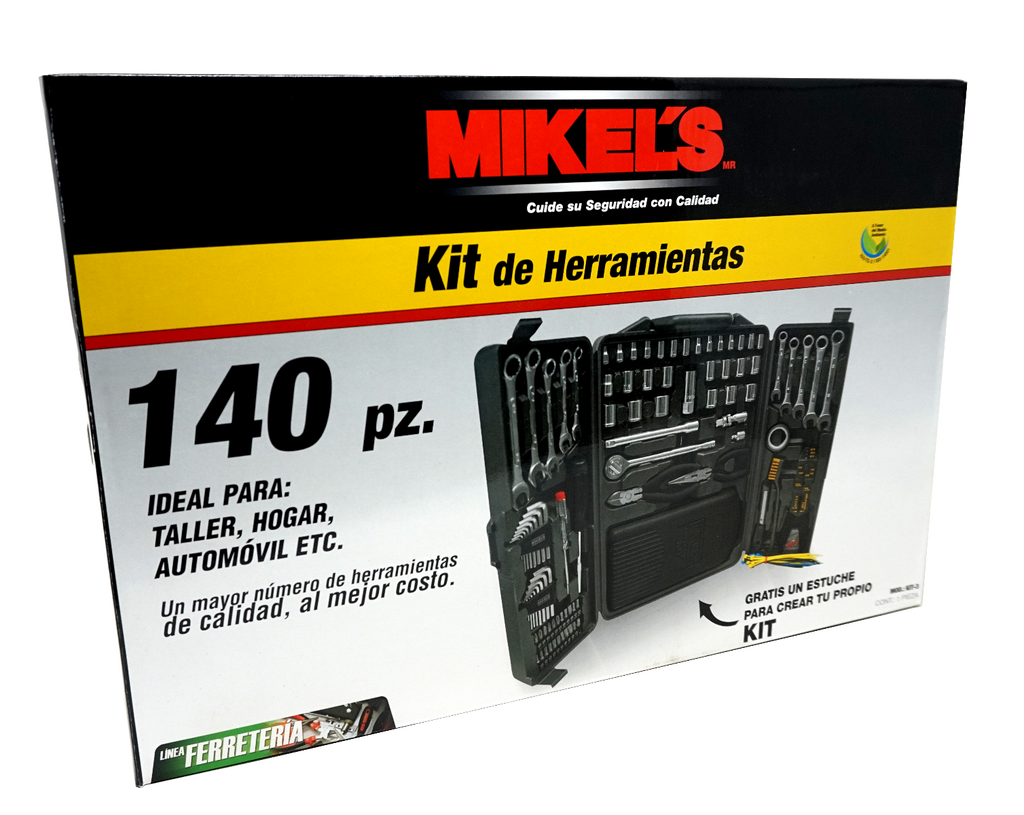Autocle 140 Pz Kit-3 Mikels