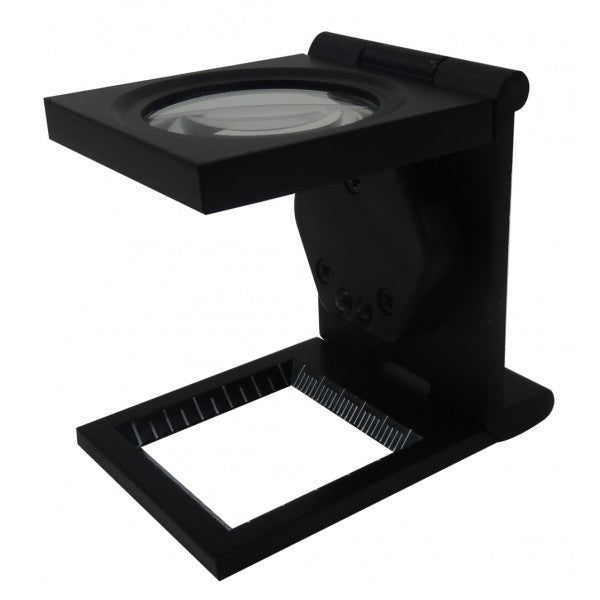 Lupa cuenta hilo con led 30mm 8X metal cristal Th9005B 260622 Obi