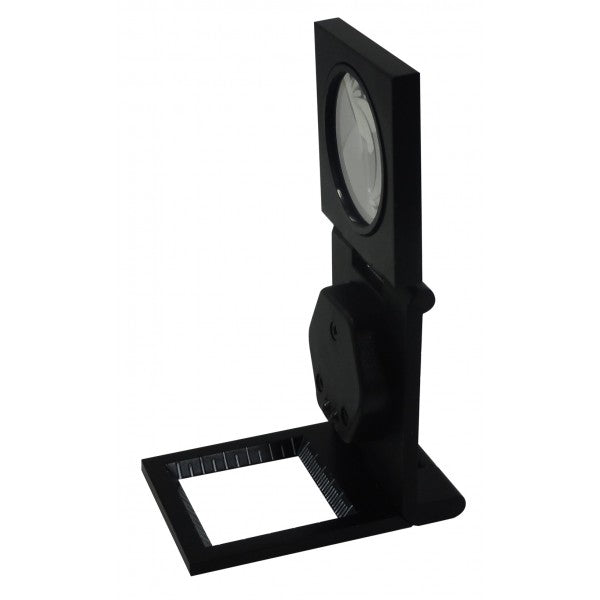Lupa cuenta hilo con led 30mm 8X metal cristal Th9005B 260622 Obi