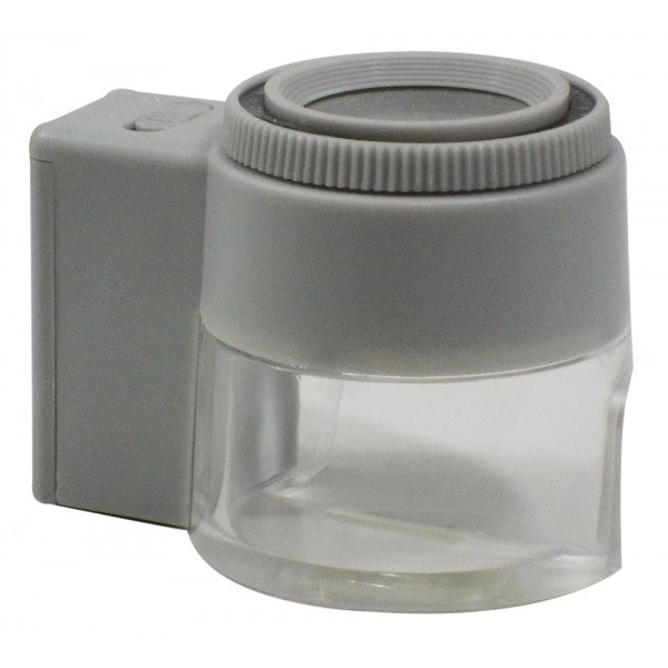 Lupa vaso 23 mm 8X con led reticulada 260605 Obi