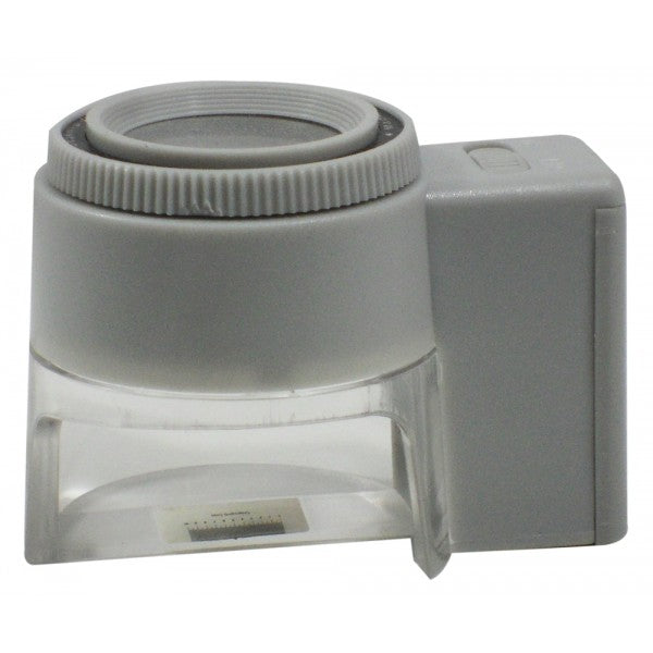 Lupa vaso 23 mm 8X con led reticulada 260605 Obi