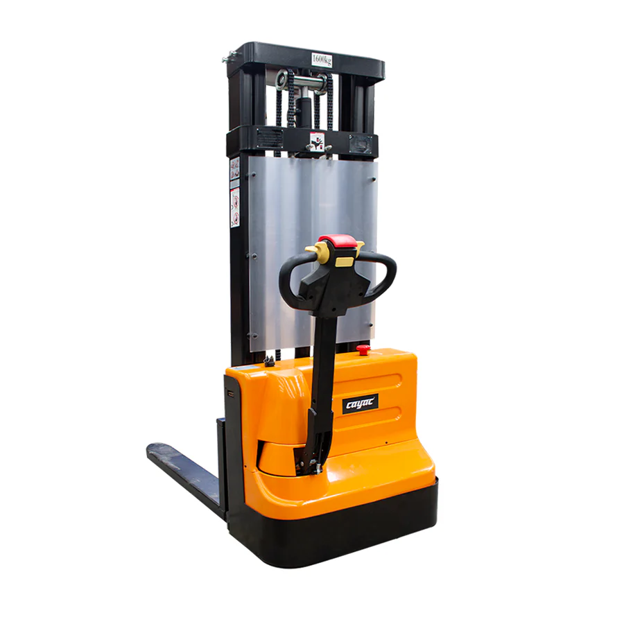Montacargas Apilador Eléctrico Cayac 1.6 Ton Altura 3m MO001