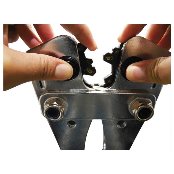 Pinza ponchadora hexagonal crimpadora manual 6-120 mm2 274714 OBI