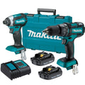 Combo Rotomartillo DH483 y  Atornillador DT155 18V DLX2221YX1 Makita