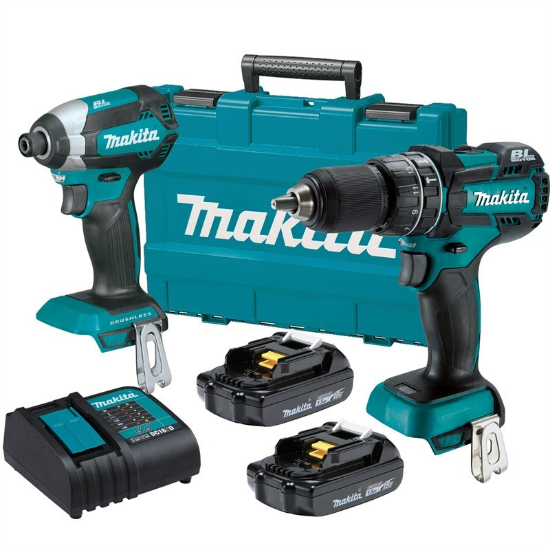 Combo Rotomartillo DH483 y  Atornillador DT155 18V DLX2221YX1 Makita