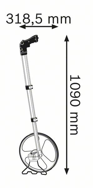 Rueda mediana 10 Pulg 10740 Bosch