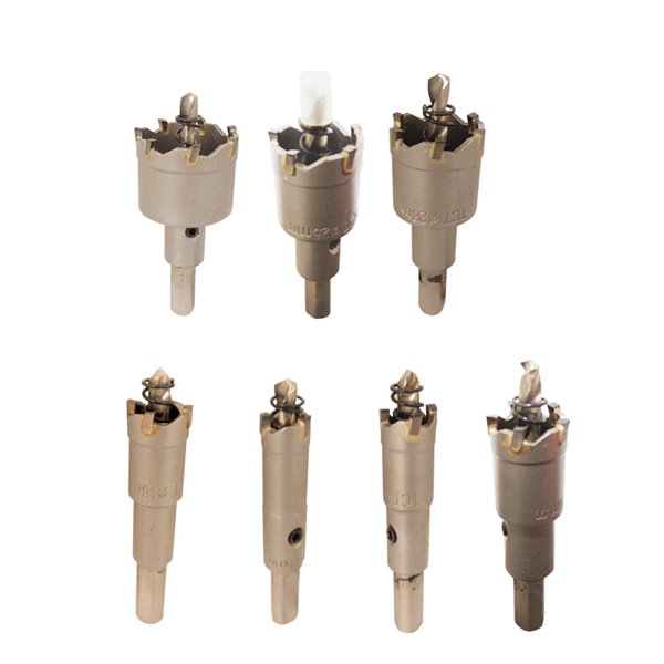 Sierra copa de carburo para metal SDS Plus 7 Pz Maletin 286107 OBI