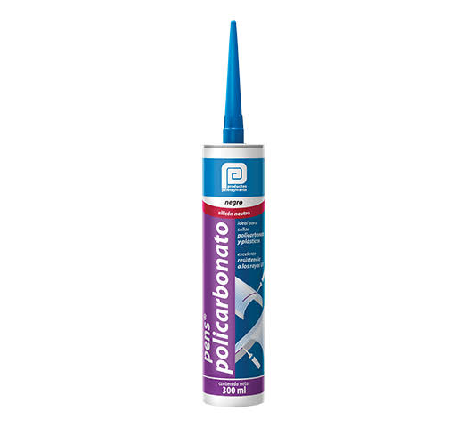 Silicón neutro policarbonato tranparente 300 Ml Pennsylvania