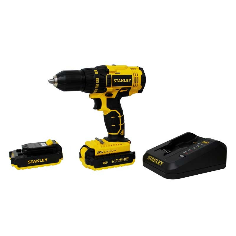 Taladro atornillador 1/2 Pulg 20V SBD715C2K Stanley