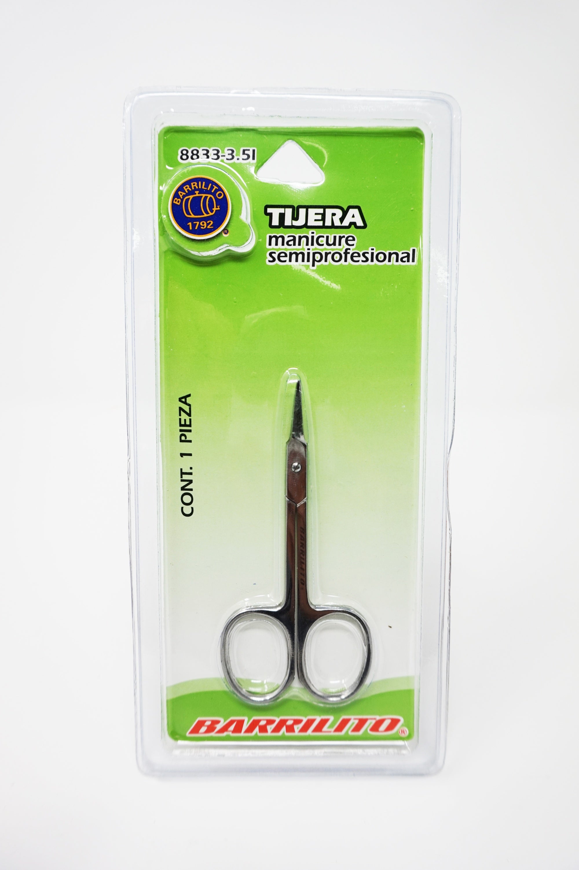 Tijera para manicure 8833-3 Barrilito