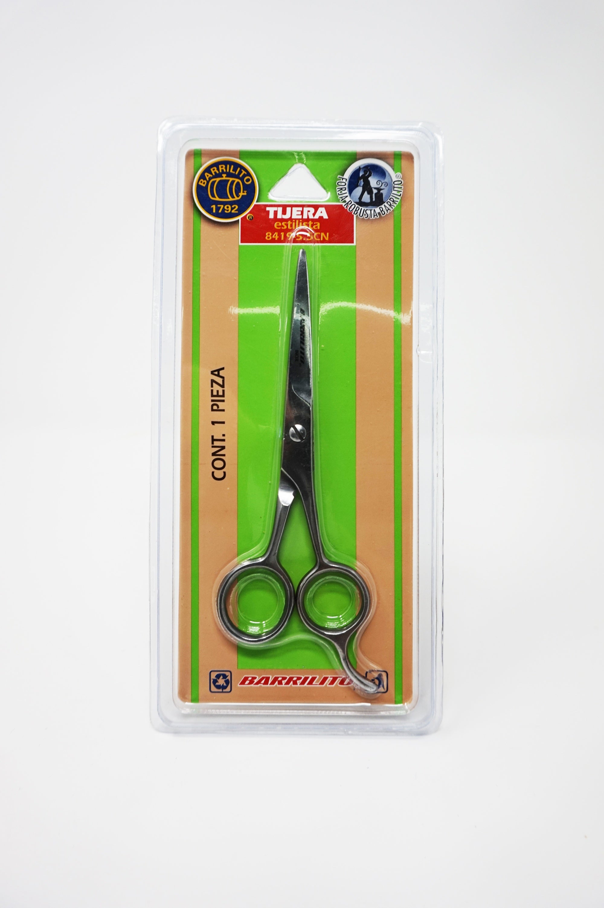 Tijera para peluquero 8419-5 Barrilito