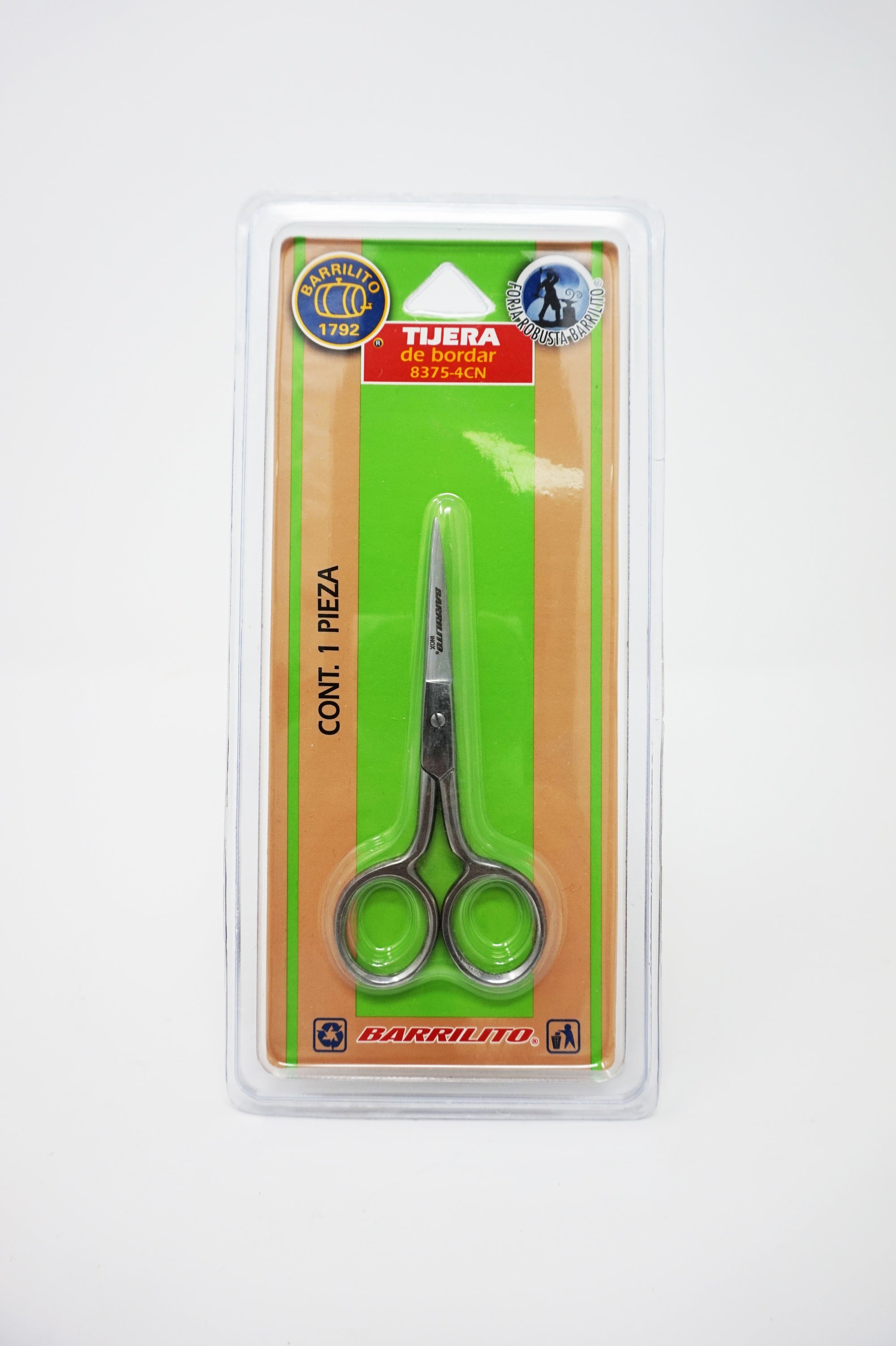 Tijeras para bordador 8375-3 Barrilito