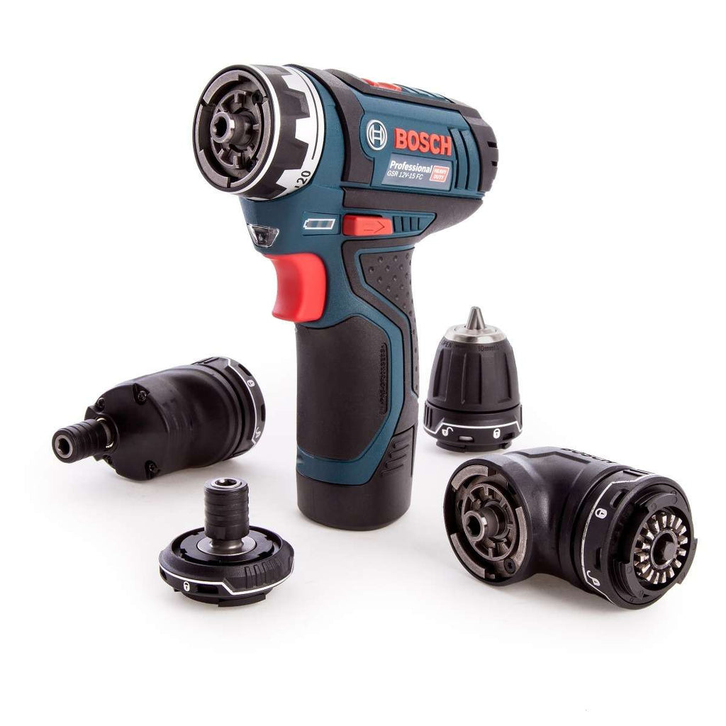 Taladro / Atornillador ¼" Y 3/8" 12V 0 - 1,300 rpm Heavy Duty GSR 12V-15 FC 19F6.0 Bosch