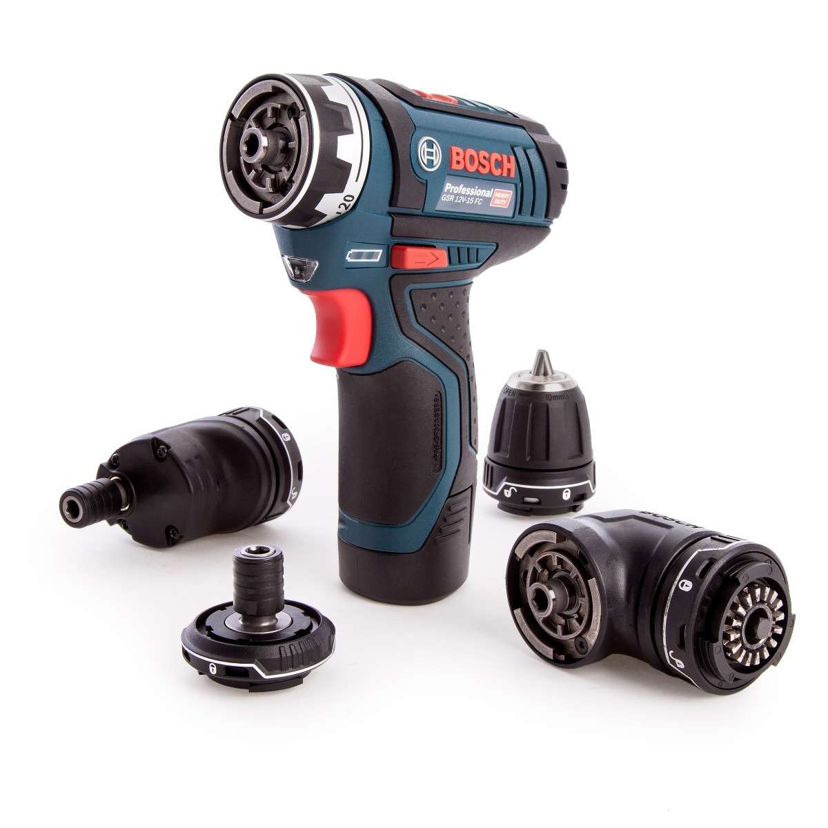 Taladro / Atornillador ¼" Y 3/8" 12V 0 - 1,300 rpm Heavy Duty GSR 12V-15 FC 19F6.0 Bosch