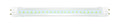 Tubo led transparente T-8 21W AD-8275 Adir