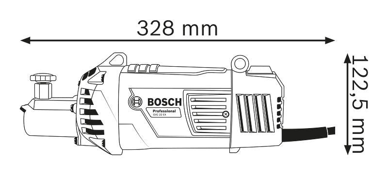 Vibrador De Concreto 2200W Heavy Duty GVC 22 EX 1283.1 Bosch