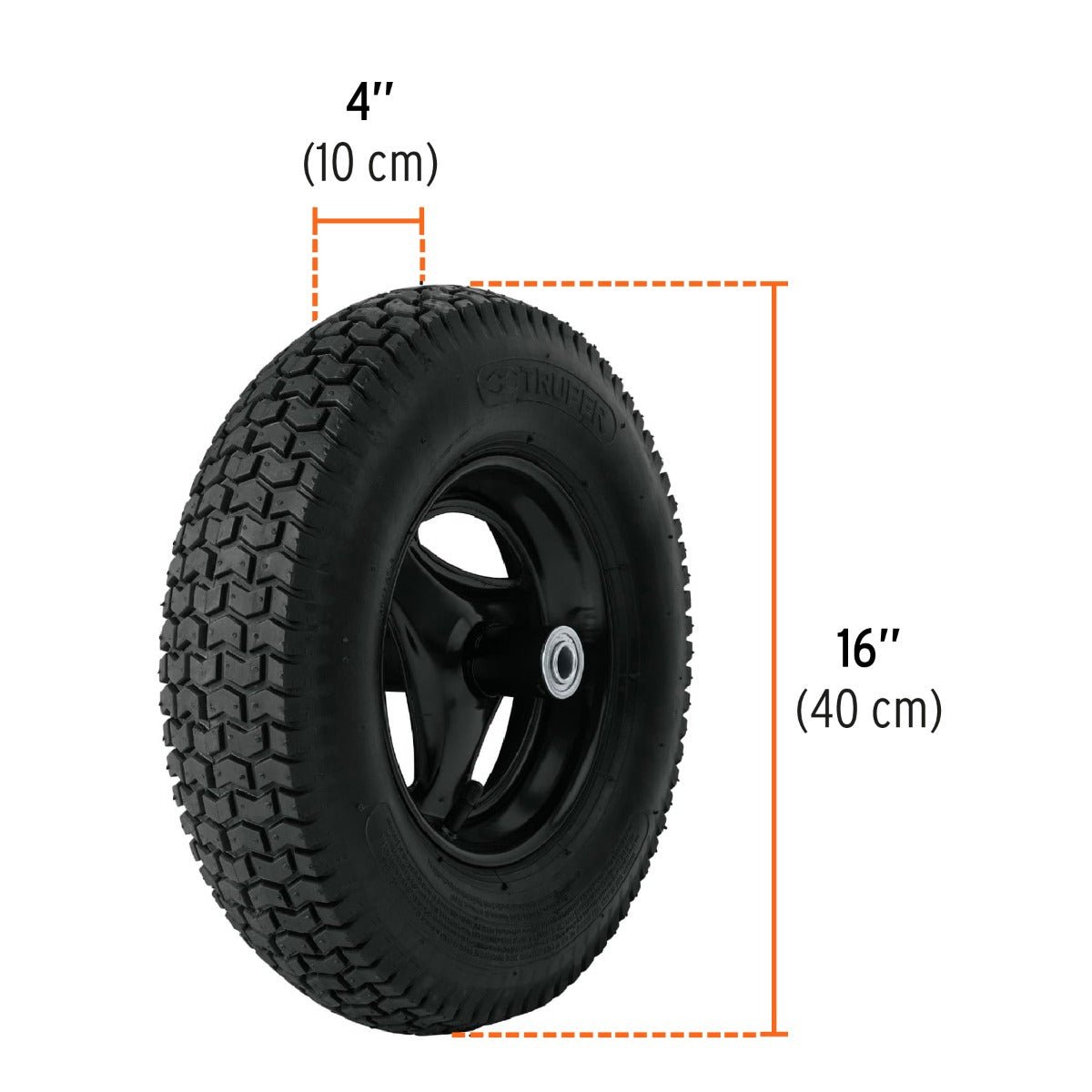 Carretilla 5.5 ft3 Neumática 11752 CAT-50ND Truper