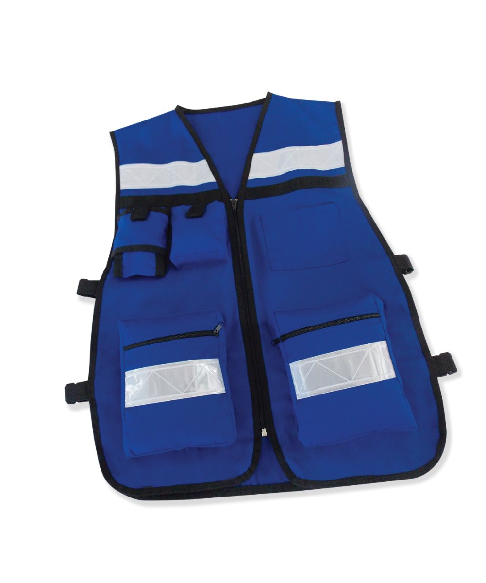 Chaleco Brigadista Azul Cabel