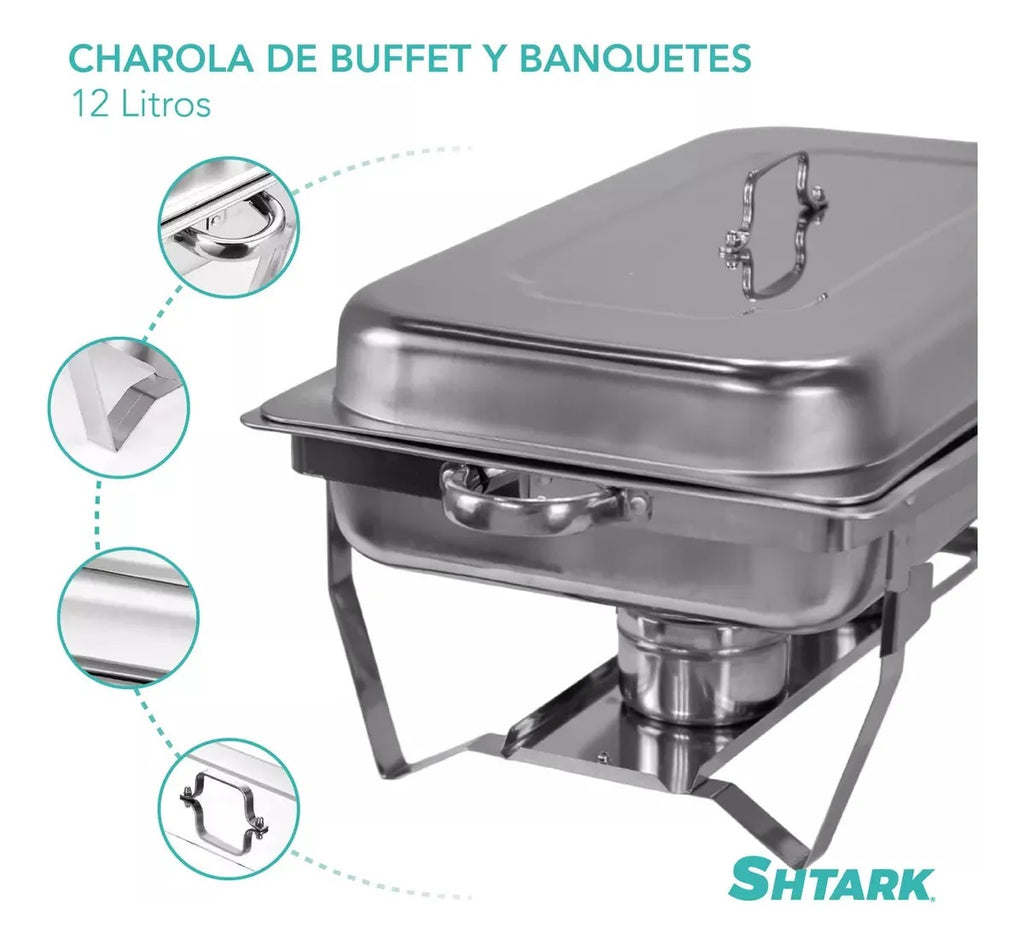 Charolas Para Buffet 3Pzs SHTCBAI Shtark