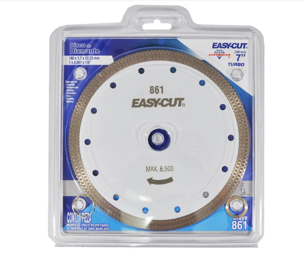 Disco para corte de piedra 7 pulg 861 Austromex
