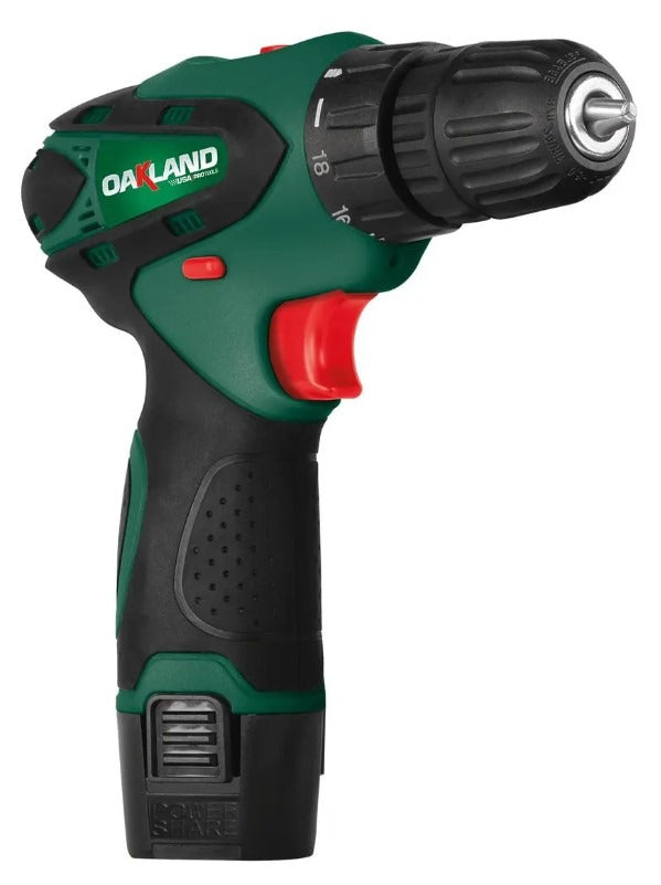 Taladro Atornillador 3/8” 12V TC1500 Oakland