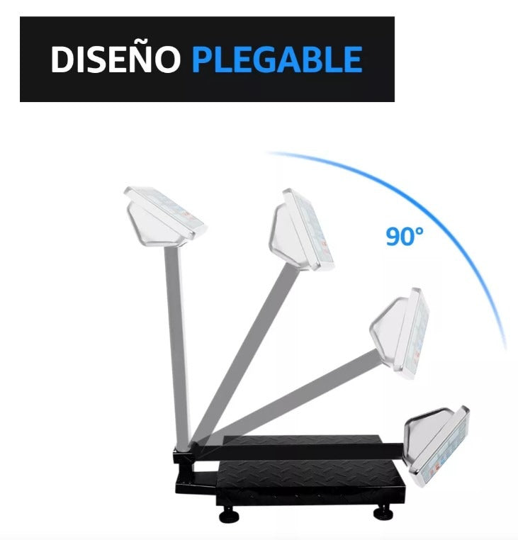Báscula de Plataforma Plegable 150 Kg BC-150 Found Home