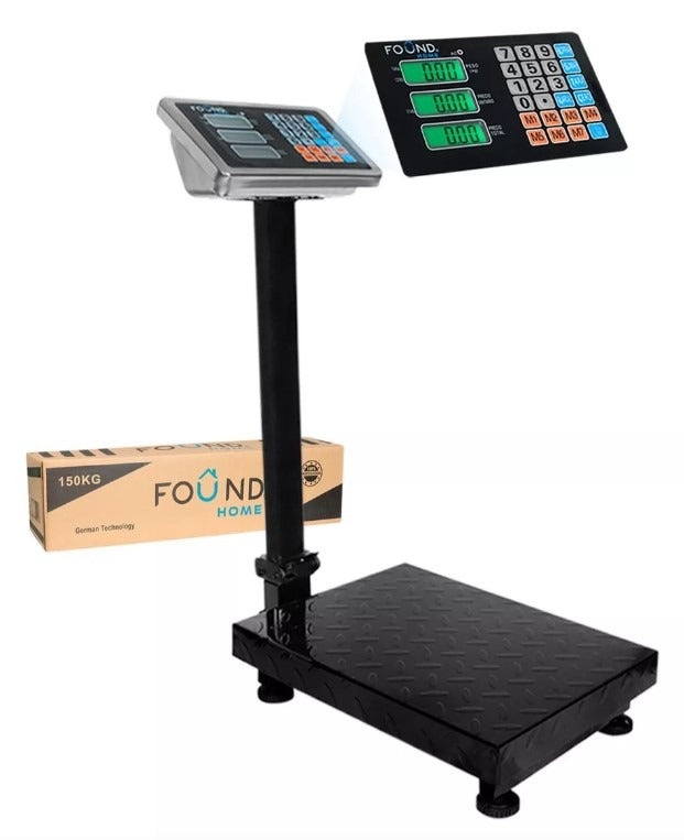 Báscula de Plataforma Plegable 150 Kg BC-150 Found Home