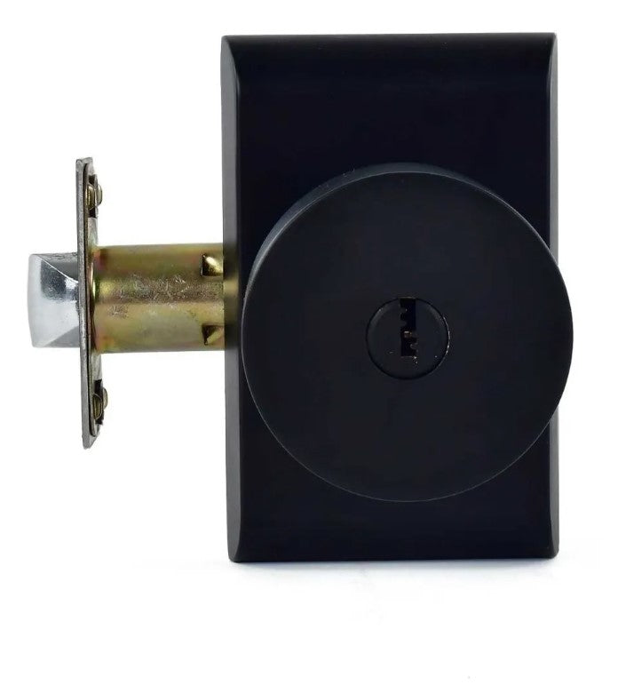 CERRADURA DE PERILLA P/RECAMARA SANTA FE NEGRO 89560 YALE
